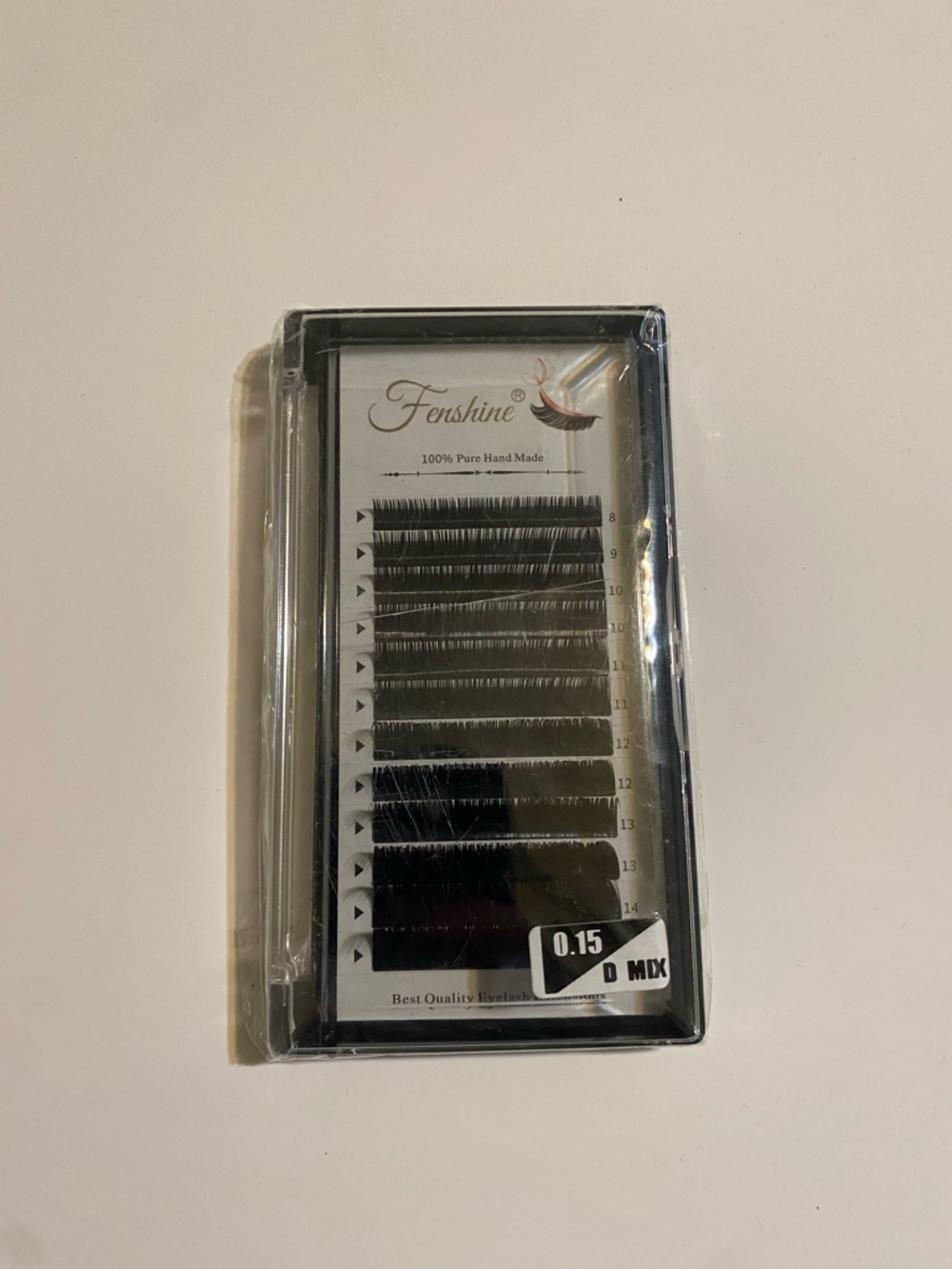 Black 0.15 D-Mix Eyelash Extensions